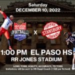 Stansbury Certified QB Challenge | Saturday December 11th El Paso HS, RR Jones Stadium